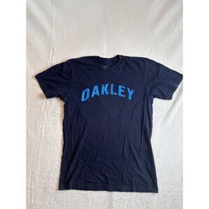 Oakley Regular Fit Blue Short Sleeve Shirt‎ Men's Medium *